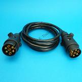 3 metre Extension Lead with two 12N 7 Pin Plugs