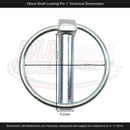 10mm Dia. Lynch Pins