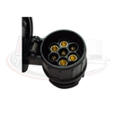 13 Pin Socket to 7 Pin Plug Adaptor