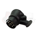 13 Pin Socket to 7 Pin Plug Adaptor - Premium