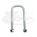 130mm Axle U bolts for Ifor Williams - Twin Leaf Springs