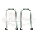 130mm Axle U bolts for Ifor Williams - Twin Leaf Springs