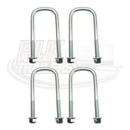 130mm Axle U bolts for Ifor Williams - Twin Leaf Springs