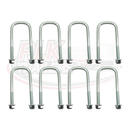 130mm Axle U bolts for Ifor Williams - Twin Leaf Springs