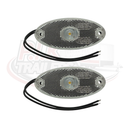LED 12v-24v Oval Marker Lamps
