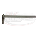 18" Strap Hinge with Gudgeon Pin - Weld-on or Bolt-on - Self-coloured