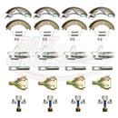 Brake Shoe & Service kit for Knott 8" Drums
