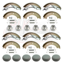 Triple Axle 200x50 Brake Shoes for Ifor Williams Trailers