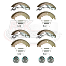 Brake Shoe Kits for Ifor Williams TWIN Axle Trailers - up to 2,700kg