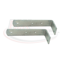 210mm Tandem Mudguard Heavy-Duty Mounting Brackets
