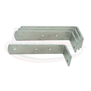210mm Tandem Mudguard Heavy-Duty Mounting Brackets