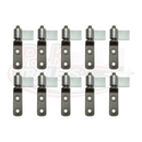 2" Strap Hinge with Bolt-on Gudgeon Pin - Standard or Heavy Duty