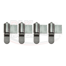 2" Strap Hinge with Weld-On Gudgeon Pin - Standard or Heavy Duty
