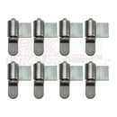 2" Strap Hinge with Weld-On Gudgeon Pin - Standard or Heavy Duty