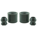 2 x Rubber Door Retainers - Catch Stop Bus Horsebox Lorry Tractor Agricultural