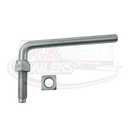 Replacement Jockey Wheel Handle for Ribbed Cast Clamp