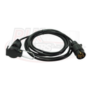 Extension Lead with Plug & Flying Socket - 2 or 4 Metre