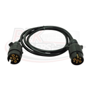 2m Connection Lead with Two 12N 7 Pin Plugs