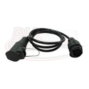 8 Pin Plug & Flying Socket Extension Lead - Various Lengths