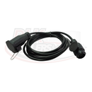 8 Pin Plug & Flying Socket Extension Lead - Various Lengths