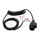 8 Pin Cable Assembly for FRONT Mounted Junction Box on Ifor Williams Trailers