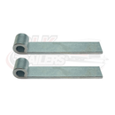 6" Strap Hinge - Zinc Plated