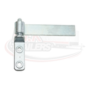 6" Strap Hinge & Bolt-on Gudgeon Pin - Zinc Plated