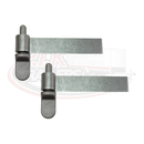 6" Strap Hinge & Gudgeon Pin - Standard & Heavy Duty