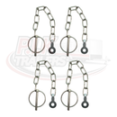 Stainless Steel Lynch Pin on Chain - 6mm or 8mm