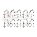 Stainless Steel Lynch Pin on Chain - 6mm or 8mm