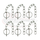 Stainless Steel Lynch Pin on Chain - 6mm or 8mm