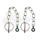 Stainless Steel Lynch Pin on Chain - 6mm or 8mm