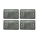 75mm x 46mm Reflector Self Adhesive/Screw-on