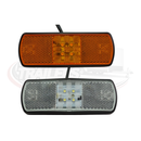 Premium LED Marker Lamp - 12v-24v - White, Amber - With or Without Bracket