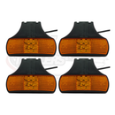 Premium LED Marker Lamp - 12v-24v - White, Amber - With or Without Bracket