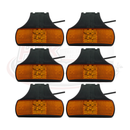 Premium LED Marker Lamp - 12v-24v - White, Amber - With or Without Bracket