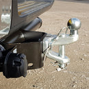 3,500kg Tow Ball & Pin Hitch - Silver