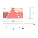 LED 6 Function Combination Lamps