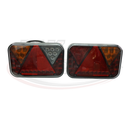 LED Rectangular Combination Lamps - Pair