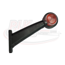 45° Angled Rubber Body Outline Marker Lamp