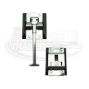 Door Retainer & Hook - 95mm Stainless Steel