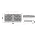 LED Twin Modular Lamps