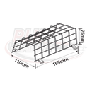Wire Mesh Lamp Guards for Twin Trailer Lights