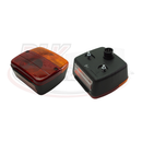 AJBA 'FP11' Rear Square Trailer Light - 4 functions - Wired/Quick-Fit