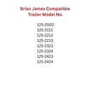 Brake Shoe Kits for Brian James A Transporter Trailers