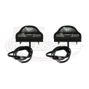 Aspock Regpoint Number Plate Lamp - Pre-Wired