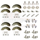 230x60mm Brake Shoes with Service Kit for ALKO