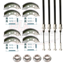 Brake Service Kits for Brian James A4 & C4 Trailers