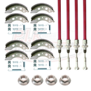 Brake Service Kits for Brian James A4 & C4 Trailers