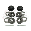 Bearing Kit L44643 & 44610 with 50mm Dust Caps & Split Pins